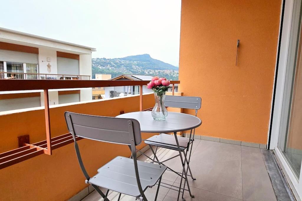 Luxurious 1,5 Apartment With Parking Near Center Lugano Exterior photo