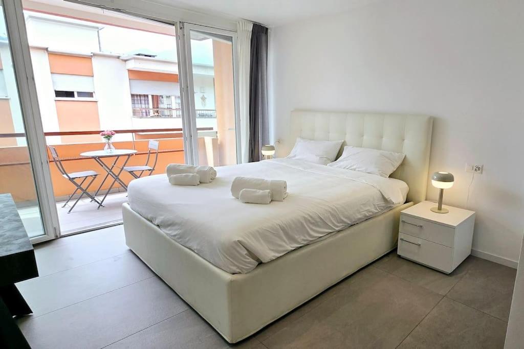 Luxurious 1,5 Apartment With Parking Near Center Lugano Exterior photo